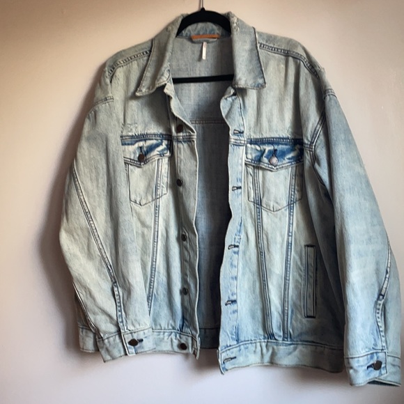 Free People Jean Jacket XS/S - Picture 6 of 6